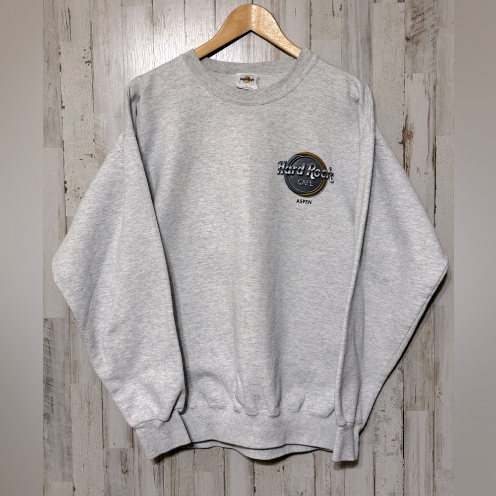 Vintage Hard‎ Rock Cafe Aspen Crewneck L